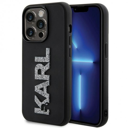  Karl Lagerfeld KLHCP15L3DMBKCK Back Case for Apple iPhone 15 Pro 