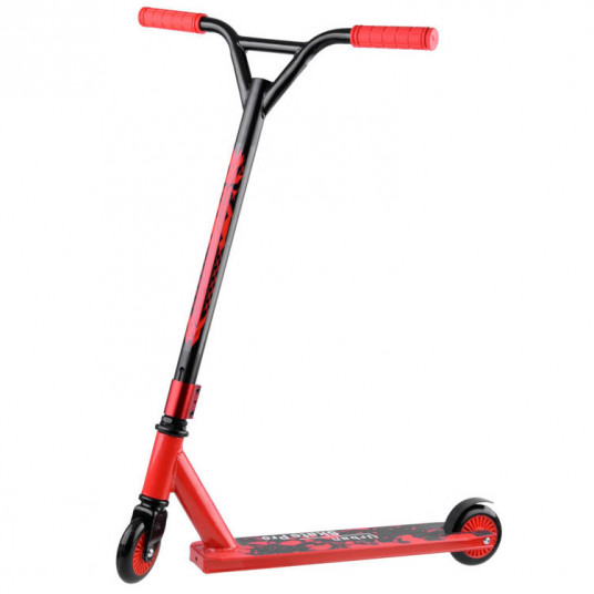 Paspirtukas "Skate Pro Stunt Scooter", raudonas