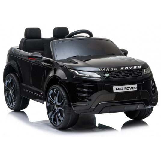 Vaikiškas vienvietis elektromobilis Range Rover Evoque, juodas