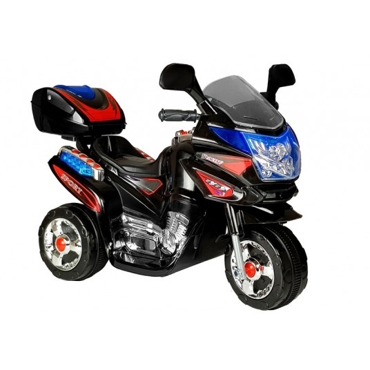 HC8051 elektrinis motociklas, juodas