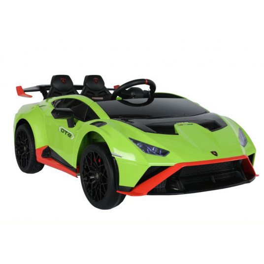 Lamborghini STO DRIFT vienvietis elektromobilis, žalias