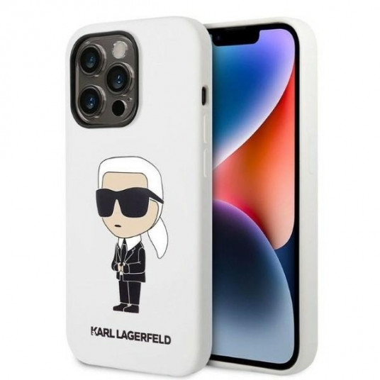 Karl Lagerfeld KLHCP14XSNIKBCH Back Case for Apple iPhone 14 Pro Max