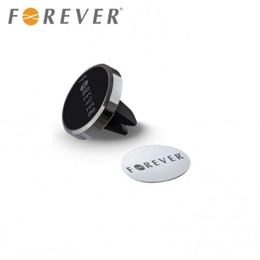  Forever MH-110 Universal Car Magnetic Holder with Air Grid Attachment for Mobile Phone Black 