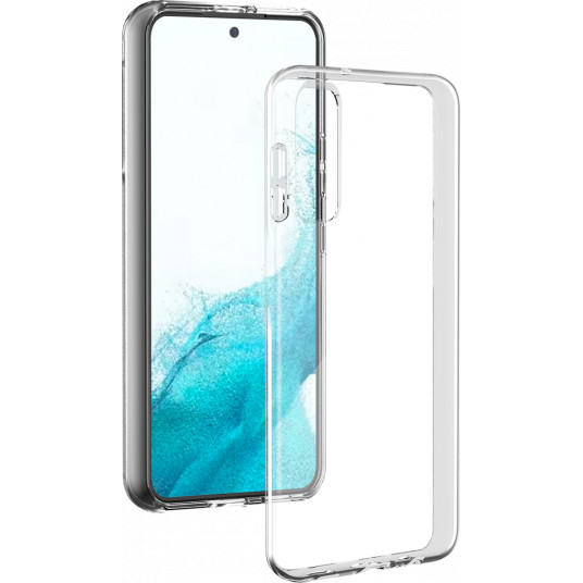  Samsung Galaxy S23 Silicone Cover By BigBen Transparent 