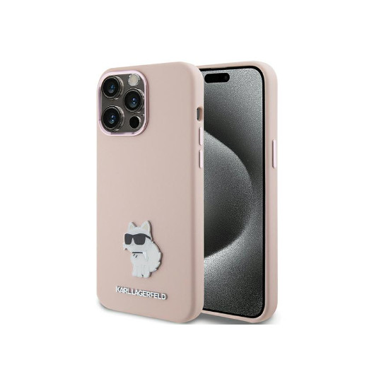 Karl Lagerfeld KLHCP15LSMHCNPP Back Case for Apple iPhone 15 Pro