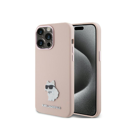 Karl Lagerfeld KLHCP15XSMHCNPP Back Case for Apple iPhone 15 Pro Max