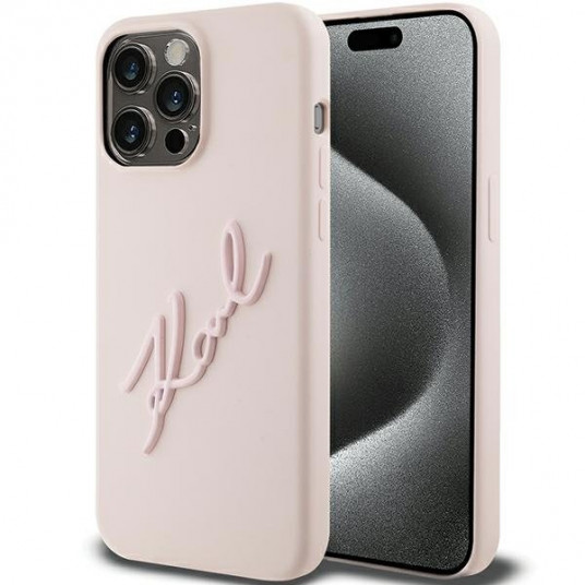  Karl Lagerfeld KLHCP15XSKSBMCP Back Case for Apple iPhone 15 Pro Max 