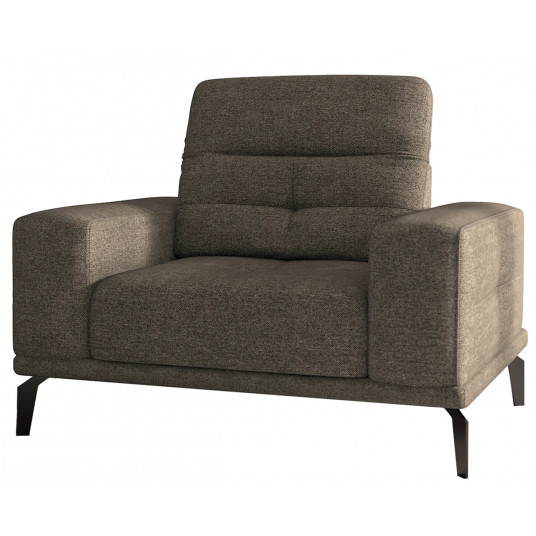 Fotelis Torrense, beige, audinys Vero 18