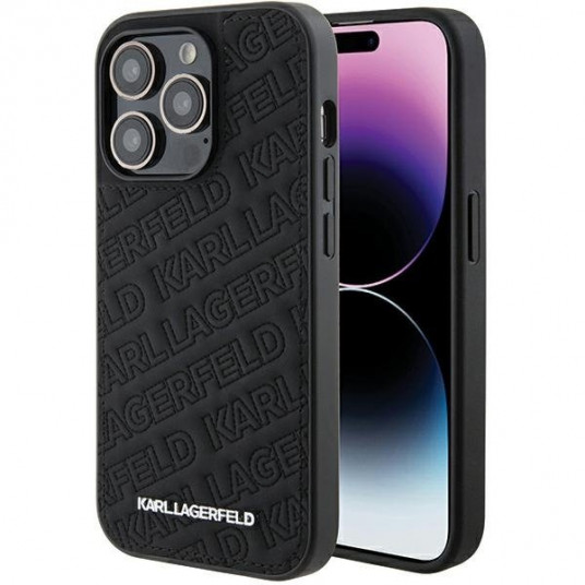  Karl Lagerfeld KLHCP15LPQKPMK Back Case for Apple iPhone 15 Pro 