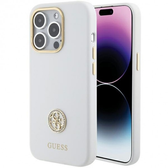 Guess GUHCP15LM4DGPH Back Case for Apple iPhone 15 Pro