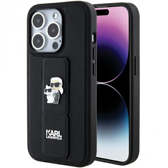  Karl Lagerfeld KLHCP15LGSAKCPK Back Case for Apple iPhone 15 Pro 