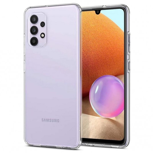 Mocco Ultra Back Case 1 mm Silicone Case for Samsung Galaxy A32 Transparent