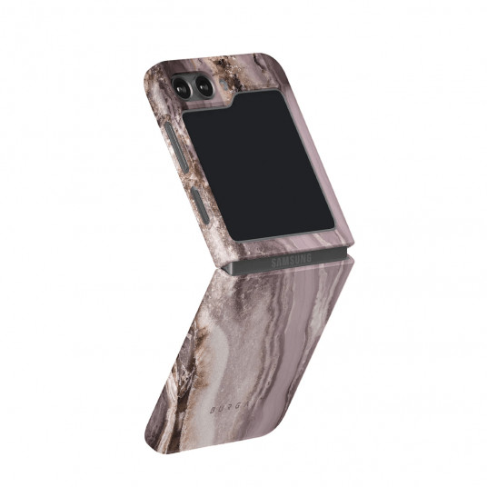  Dėklas Burga Samsung Z Flip 5 Golden Taupe Snap 