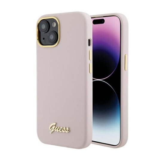 Guess GUHCP15LSMBSLP Back Case for Apple iPhone 15 Pro