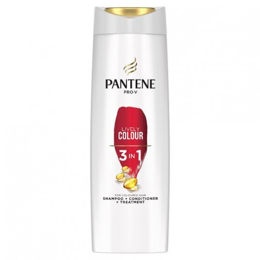 Pantene - Shampoo for Colored Hair 3 in 1 Lively Color (Shampoo) - 360 ml
