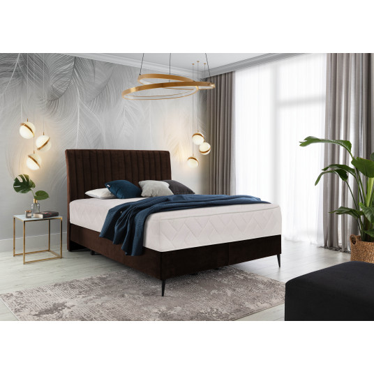  Continental lova Blanca 160x200, ruda, audinys Lukso 22 