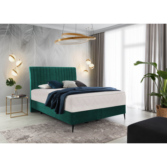  Continental lova Blanca 180x200, žalia, audinys Nube 35 