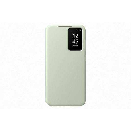  Telefono dėklas Samsung Galaxy S24+ Smart View Wallet Case, Light Green 