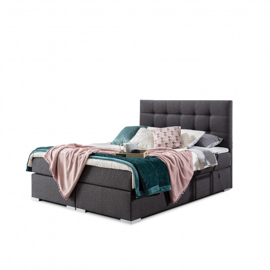 Continental lova Inez 180X200, pilka, audinys Inari 96