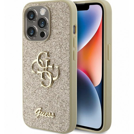  Guess Fixed Glitter Big Case for Apple iPhone 15 Pro Max 