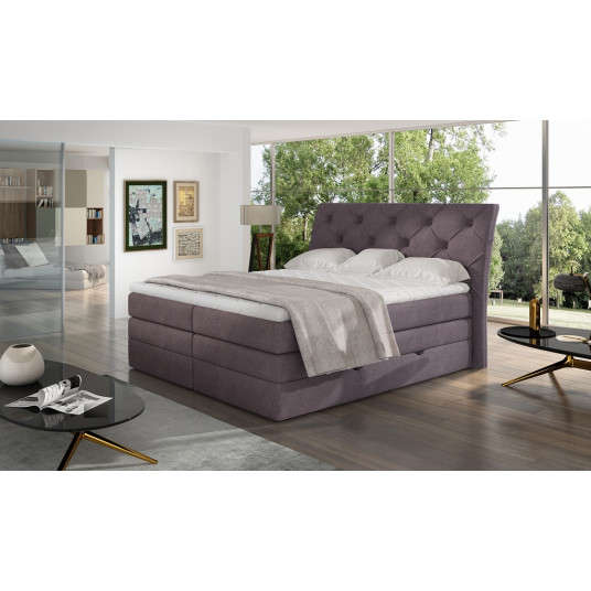 Continental lova su patalynės dėže Mirabel 160X200, violetinė, audinys Soro 65