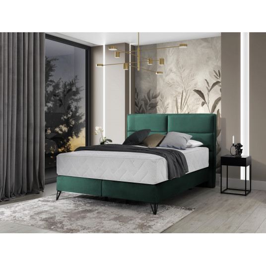 Continental lova Safiro 180x200, žalia, audinys Nube 35