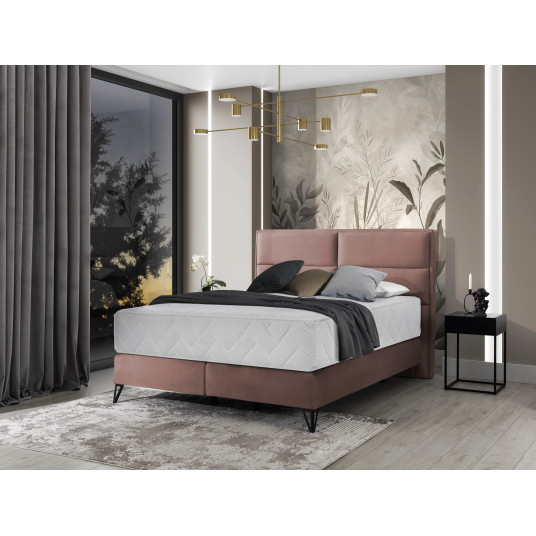 Continental lova Safiro 180x200, rausva, audinys Nube 24