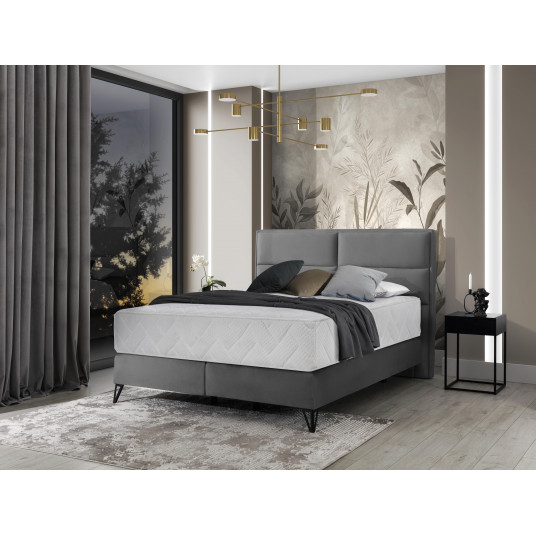 Continental lova Safiro 160x200, pilka, audinys Nube 4