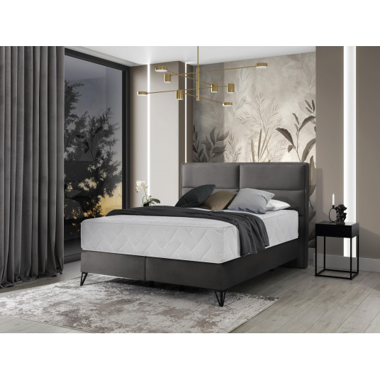 Continental lova Safiro 180x200, pilka, audinys Loco 4