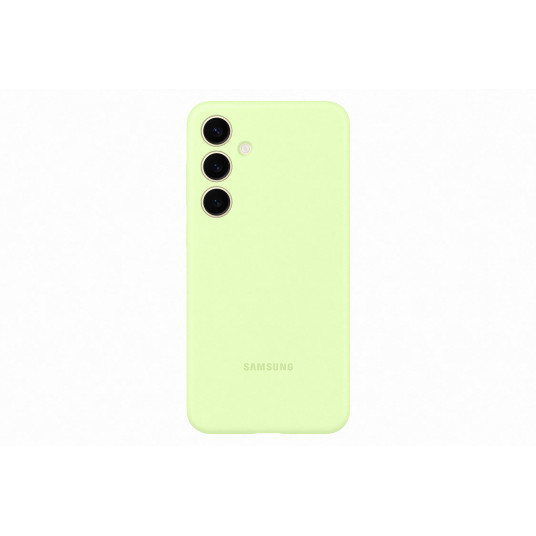  Telefono dėklas Samsung Galaxy S24+ Silicone Cover, Lime 
