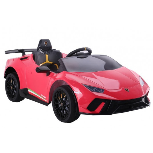 Elektromobilis "Lamborghini Huracan", raudonas