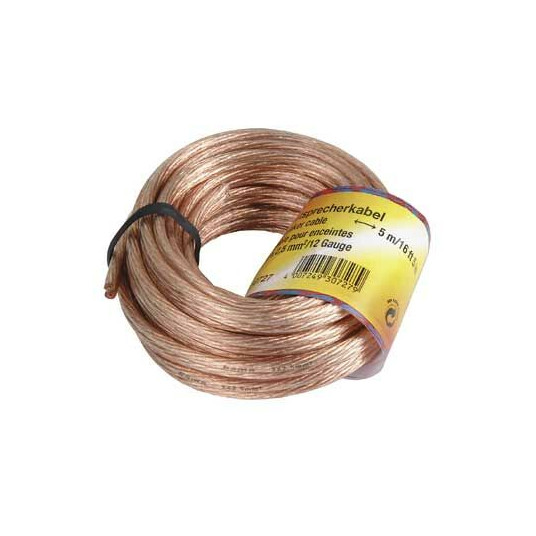 Loudsp.cable Hama 2x2,5 mm², 10m