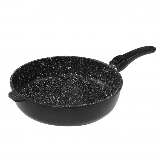  Stoneline Stewing Pan 16318 Diameter 28 cm, Suitable for induction hob, Removable handle 