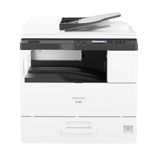  Spausdintuvas Ricoh M 2701 Multifuncinis lazerinis A3, B/W, 27ppm, Gigabit LAN 