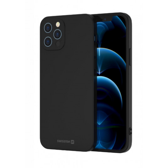 Swissten Soft Joy Silicone Case for Samsung Galaxy A14 5G Black
