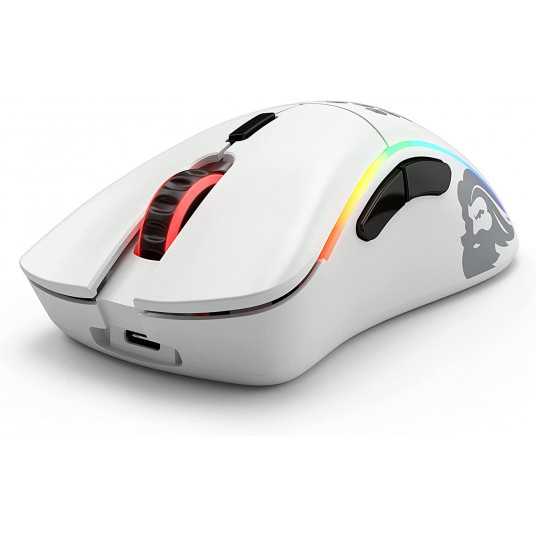  Glorious Model D Wireless Gaming-Maus - weiß, matt 