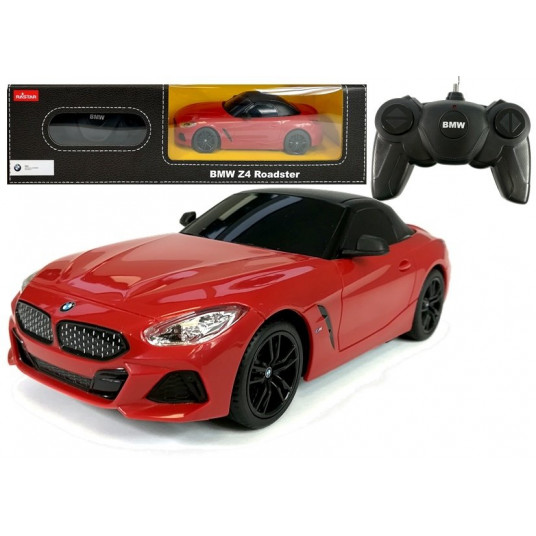 Nuotoliniu būdu valdomas automobilis BMW Z4 Roadster, raudonas