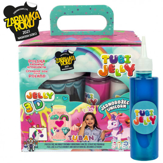 Kurybinis rinkinys Tubi Jelly Unicorn by Tuban, 6vnt.