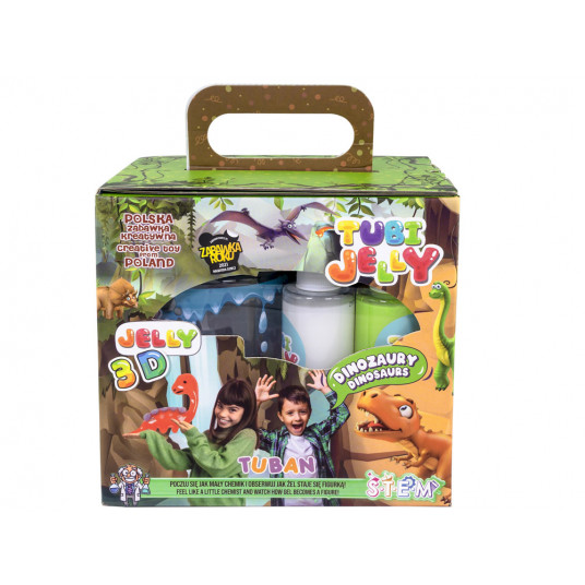 Tubi Jelly Dinosaurs geliniai gyvūnai