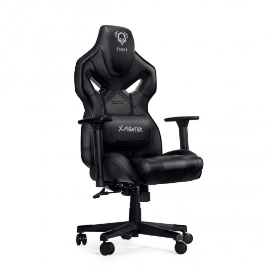 Gaming Chair Diablo X-Fighter Normal Size: black-black