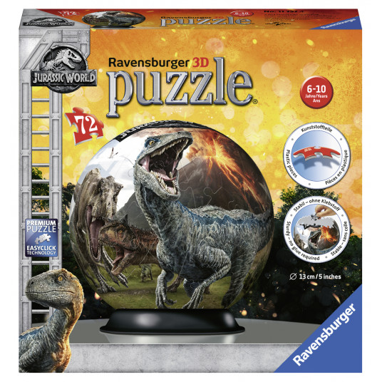  RAVENSBURGER dėlionė Jurassic World 2 72vnt, 11757 