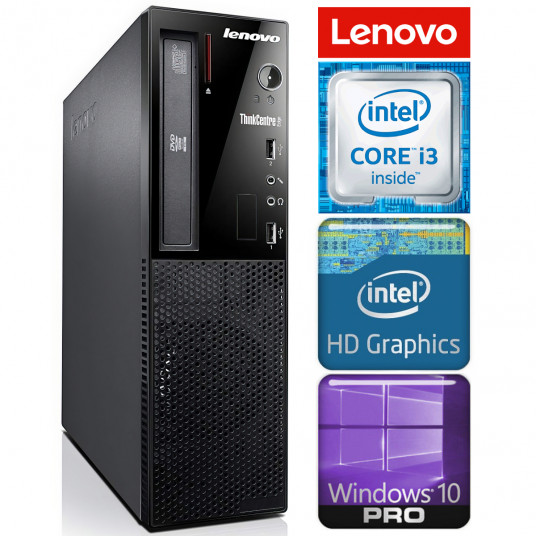  Lenovo Edge 72 SFF i3-3220 8GB 1TB DVD WIN10Pro 