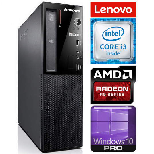  Lenovo Edge 72 SFF i3-3220 8GB 2TB R5-340 2GB DVD WIN10Pro 