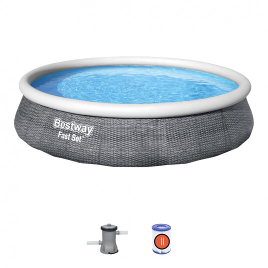 Bestway 57376 Fast Set Pool Set 