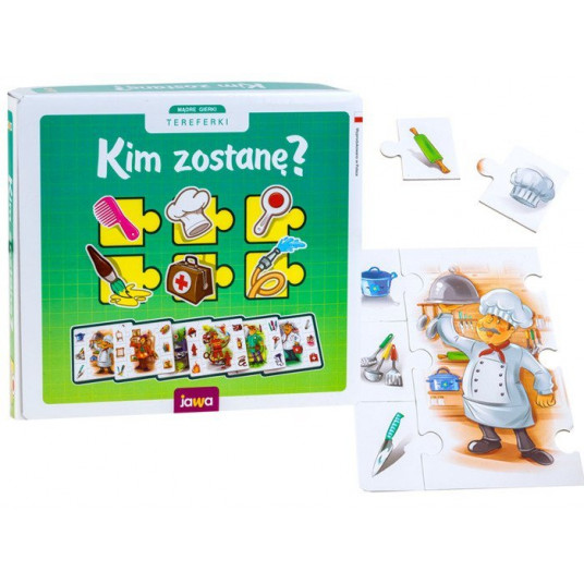 Vaikiška dėlionė - kuo aš tapsiu?