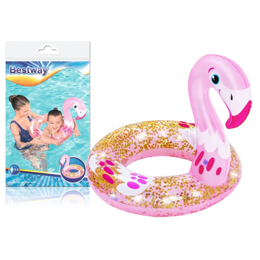  Bestway pripučiamas plaukimo ratas Flamingas 61 x 61cm  