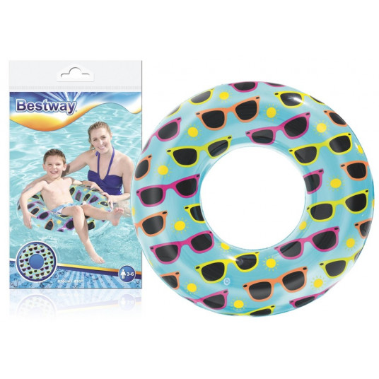 Bestway pripučiamas plaukimo ratas 76 cm