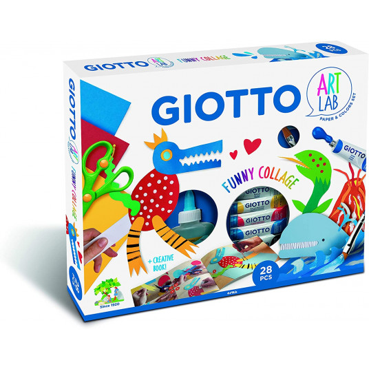 Kūrybinis rinkinys GIOTTO ART LAB Funny Collage 581500 