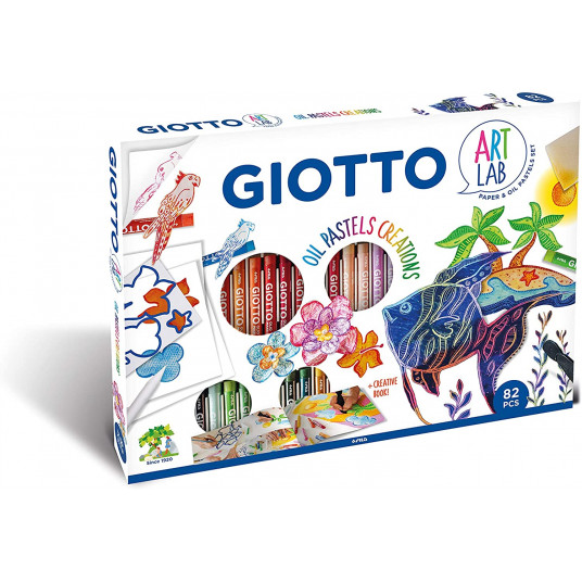 Kūrybinis rinkinys GIOTTO ART LAB Oil Pastels Creations 581700