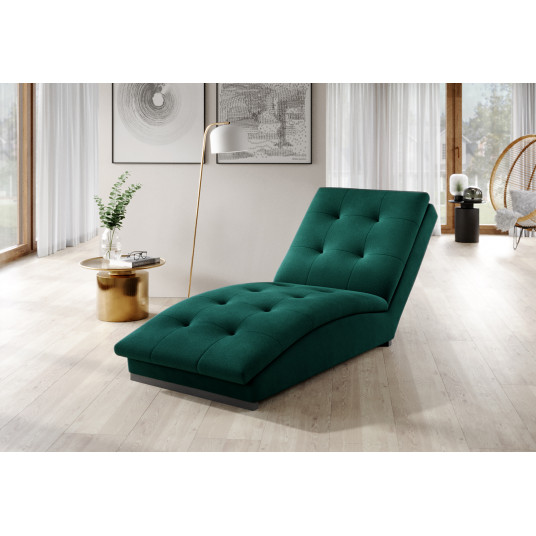 Kušetė Doro, žalia, audinys Velvetmat 38
